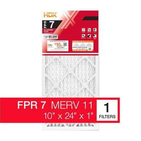Hdx1p7-011024 Hdx 10 Inch 24 1 Allergen Plus Pleated Air Filter Fpr 7 Merv 11