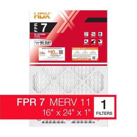 Hdx1p7-011624 Hdx 16 Inch 24 1 Allergen Plus Pleated Air Filter Fpr 7 Merv 11