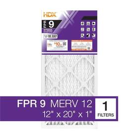 Hdx1p9-011220 Hdx 12 Inch 20 1 Superior Pleated Air Filter Fpr 9 Merv