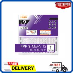 Hdx1p9-011414 Hdx 14x14x1 Inch Superior Standard Pleated Furnace Air Filter Fpr 9 Merv 12 Filters