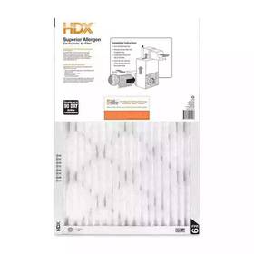 Hdx1p9-011424 Hdx 4 Pack 14 Inch X 24 Superior Pleated Air Filter Fpr 9 And Merv 12