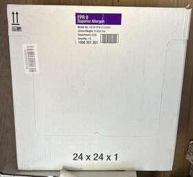 Hdx1p9-012424 Hdx 24 Inch X 1 Superior Pleated Air Filter Fpr 9 12 Pack