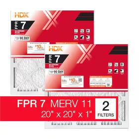Hdx2p7-012020 Hdx 20 Inch X 1 Allergen Plus Pleated Furnace Air Filter Fpr 7 Merv