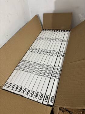 Hdxcp5-011425 Hdx 14 Inch X 25 1 Standard Pleated Furnace Air Filter Fpr 5 Merv 8 12 Pk