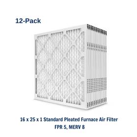 Hdxcp5-011625 Hdx 16 X 25 1 Standard Pleated Air Filter Fpr 5 12-pack Filters Replacement