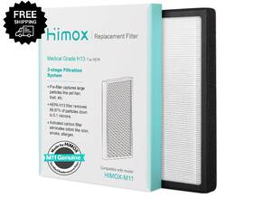 Himox-h05 Himox Genuine M11 Air Purifier Medical Grade H14 Hepa Filter For Pets And Allergie