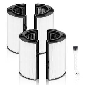 B0fr21kbn8 Hknece 2 Pack 360 Combi Glass Hepa Carbon Air Purifier Filter Compatible With Dyson