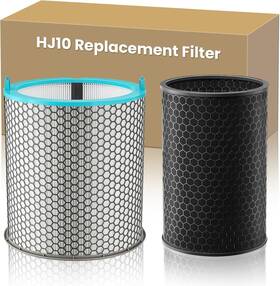 Hj10 Hknece Replacement Hepa Filter For Dyson Hush-jet Air Purifier Carbon 3-in-1