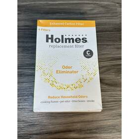 195920 Holmes Odor Eliminator Replacement Filter 4 Pack Sealed Bag New In Box