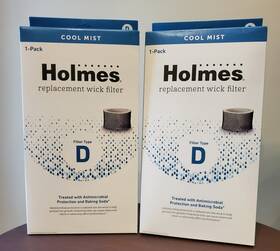 Hwf75pdq-u-2 Holmes Bundle Of 2 - Replacement Wick Filter Type D