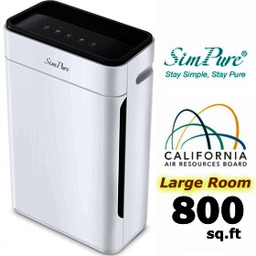 Herap006 Home Air Purifier For Wildfire Smoke H13 Hepa Allergies Mold