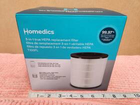Ap-t100fl Homedics 3-in-1 True Hepa Replacement Filter Air Purifier Activated Carbon New