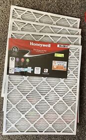 91001.012030 Honeywell 24 X 30 1 Elite Allergen Pleated Air Filter Merv 13 Fpr 10 4 Pack