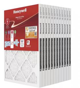 Honeywell 319494899534 12 Pack 20x25x1 Air Filter Mpr 1000 Merv 11 Allergen Filters Pleated