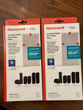 Hpa030 Honeywell 445028826813 New Lot Of 4 Hepa Air Purifier Filter G -hpa030/hpa080 And Hpa180 Series