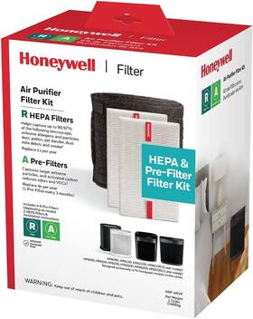 Honeywell 744110766400 Hepa Air Purifier Filter Value Kit Includes 2 R Filters And 1 A