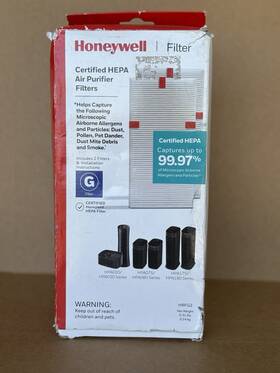 88263712 Honeywell Hepa Air Purifier 2pack G Filter Filters New And Sealed