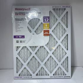 Dchwac16201 Honeywell New 16 X 20 1 In Allergen Plus Merv 12 Air Filter Filters Pack