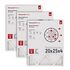 Cf100a1025-3pkam Honeywell Home 20x25x4 Merv 8 Ac Furnace Air Filter 3 Pack