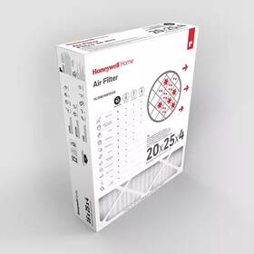 Honeywell Home 445009788758 20 X 25 4 Pleated Furnace Air Filter Fpr 10 Merv 12
