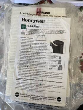 Hrf-r1 Honeywell Hrf-r6 Genuine Inch R Hepa Filters For Hrf-r3 Hrf-r2 Air Purifiers