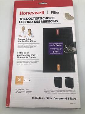 Hrfss1 Honeywell - Air Purifier Filter For Smoke Odor Open Packaging
