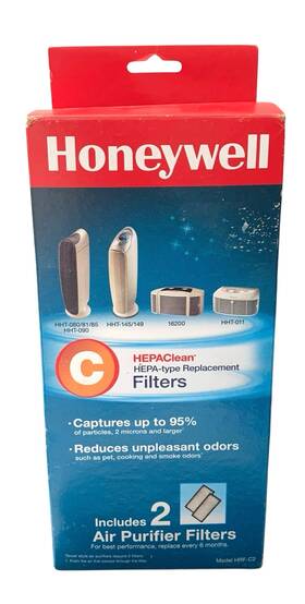 Hrf-c1 Honeywell N.0345 New In Box Hepaclean Type C Replacement Air Purifier Lot Of 2
