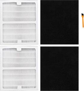 Hongfa 445048945983 Idylis Air Purifier Filter A Replacement Set 2 Packs Hepa And Carbon