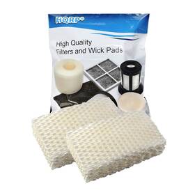 Rcm832 Hqrp 884667321049 2-pack Humidifier Wick Filter Compatible With Relion Wf813 Fits