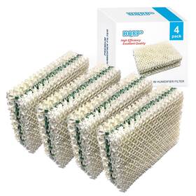 Hdc-12 Hqrp 884667330232 4-pack Wick Filter Compatible With Essick Air Aircare Hdc12 / Rep