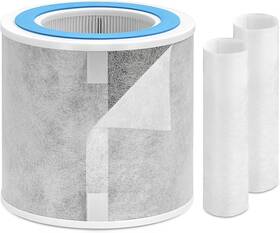 Hc451 Hsiamen 789537600593 Hp102 Replacement Filter Compatible With Shark Air Purifier Hp100 Hc450