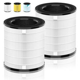 Lv-h133-w2p Hsiamen Lv-h133 Replacement Filter Compatible With Levoit Air Purifier Repla
