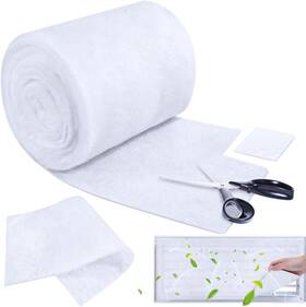 Hunnmingre 744759188991 18ftft X 120ftft Air Vent Filters Polyester Floor Filter Cut To Fit Dust Contro