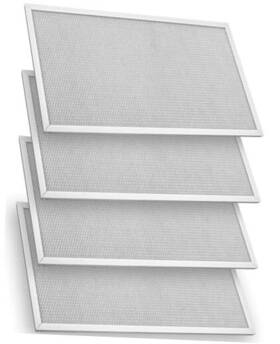 Merv-8 Hz Marine Fs0329 4-pack Replacement Filters Compatible With Sentinel Hd55 And Hdi65