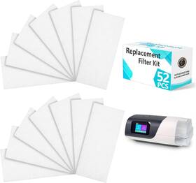 Ibeet 445018019034 Disposable Hepa Filters For Airsense 11 2 Year Supply 52pcs Premium Fo