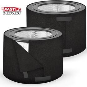 50250 Id Air Systems 445024576576 Replacement Pre-filter For Honeywell Purifier - Carbon Pre Filter