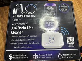 Iflo 180104001018 Smart Automated Ac Drain Line Cleaning System Includes Cartridge