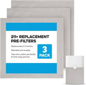 3pk211prefilter Impresa 3 Pack Replacement Washable Pre-filters Compatible With Blueair Blue Pur