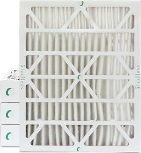 Fd4zlp20254 Industries 20x25x4 Merv 10 Ac And Furnace 4 Inch Depth Air Filters. Box Of 4. Actual Size 19-1/2