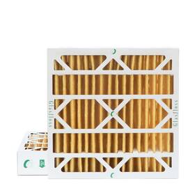 M1120204-2 Industries 2 Pack 20x20x4 Merv 11 Pleated 4 Inch Air Filter Hvac Furnace Ac Replacement