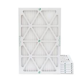 Zlp16251-6 Industries 6 Pack 16x25x1 Merv 10 Pleated Air Filters High Efficiency Hvac Ac Furnace