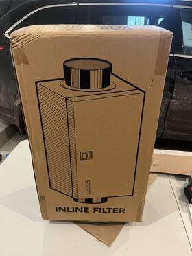 Ac-afb4 Infinity Ac Inline Air Filter Box With High Efficacy 6 Inch