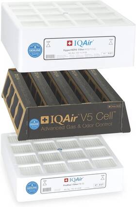 Iqair 445022914936 3-in-1 Filter Bundle - Genuine Replacement Filters For Healthpro Plus Syst