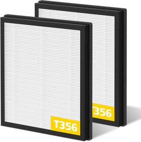 T356 Isingo 313100349390 Replacement Filter Compatible With Trucozie Air Purifier 3-in-1 Hepa