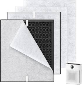 Isingo 445018840874 2 Pack Pr1 Replacement Filter For Mooka Mode Air Purifier H13 True Hepa Fil
