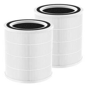 8a-p53e-xcjb Isingo 2-pack Ac400 Replacement Filter For Purivortex Air Purifier 3-in-1 Hep