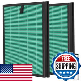 Isingo B0cp3y3nzr 2 Pack Mk-d05 Air Filter Replacement For A-eve Purifiers