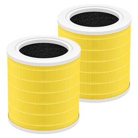 Da-200i-ye11 Isingo 2 Pack Compatible A2001 Pet Filter For Air Purifier 3-in-1 Filtration