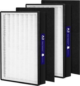 Isinlive 313035082027 2 Pack A2 H13 Hepa Replacement Filter Compatible With 3m Filtrete Room Air Purif