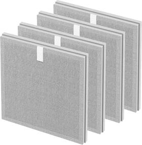 Isinlive 445038839827 4 Pack Hepa Replacement Filters For Pure Enrichment Purezone Air Purifier